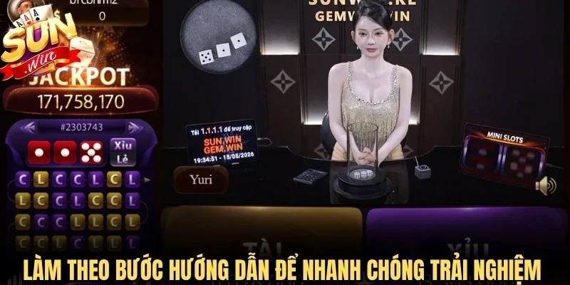 Làm theo các bước hướng dẫn để nhanh chóng trải nghiệm casino