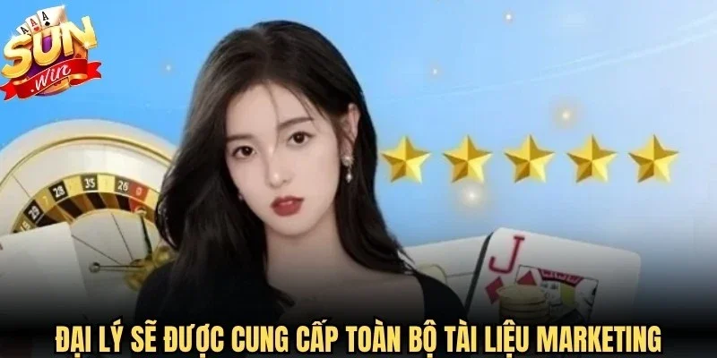 Đại lý sẽ được cung cấp toàn bộ tài liệu marketing